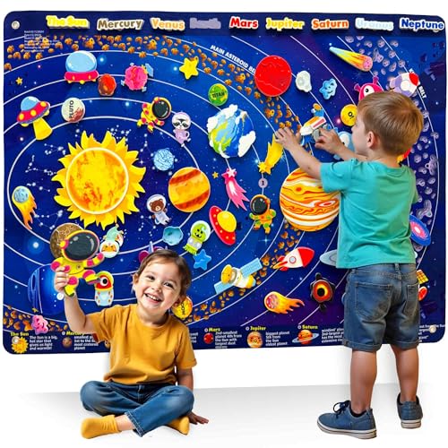 Space Felt Board for Kids 3