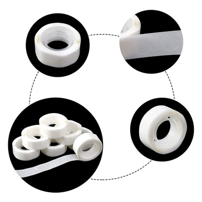 UPINS 800 Pcs Point Dots Balloon Glue Removable Adhesive Point Tape, 8 Rolls Double Sided Dots Stickers for Craft Wedding Decoration