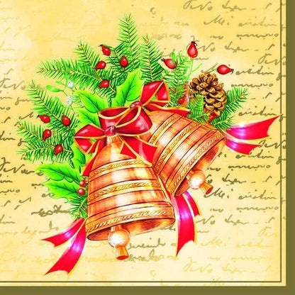 20 ct 13x13 Christmas Paper Decoupage Napkins (20 Count)