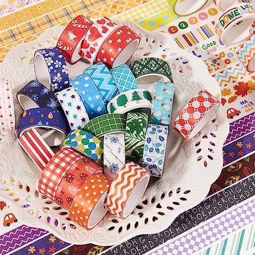 50 Rolls Washi Tape Set (50 Count)