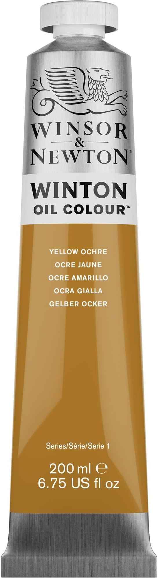 Winsor & Newton Winton Oil Color, 200ml (6.75-oz) Tube, Yellow Ochre