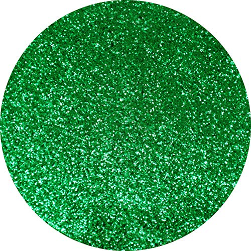 Craft Glitter Emerald Green 100g Fine Glitter (3.5 Ounce)