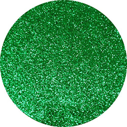 Craft Glitter Emerald Green 100g Fine Glitter (3.5 Ounce)