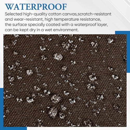 Canvas Patch 5.5 x 8 Inches 6Pcs Self (6 Count)