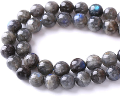 6mm 60pcs AAA Natural Labradorite Gemstone Beads for Jewelry Making Crystal Energy Stone Healing Power DIY Bracelet Necklace 15"