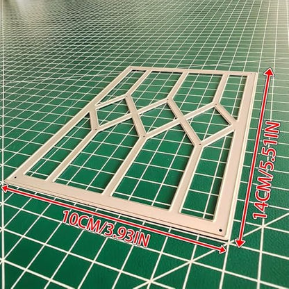 Geometric Cutting Die for Scrapbooking