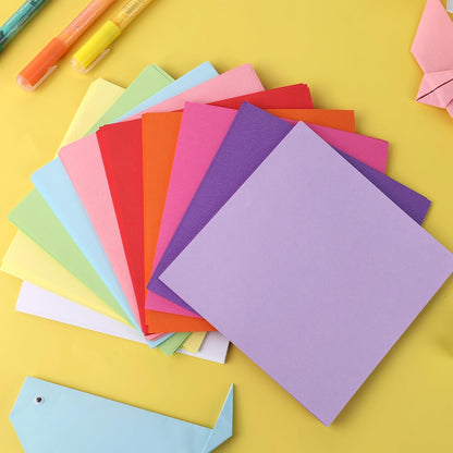 Koogel 250Sheets Origami Paper Craft Kits, Color Paper 6"x 6" with Origami Book, DIY Art Projects Set for Beginners - Crafty Corner