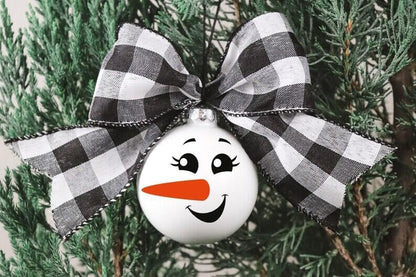 JAJADO Snowman Face Small Christmas Stencil Silk Screen Transfers Xmas Joy Screen Print Stencil Holiday Self Adhesive Silk Screen Stencils for Crafts on Wood, Fabric, Glass, Mug, DIY Christmas Decor