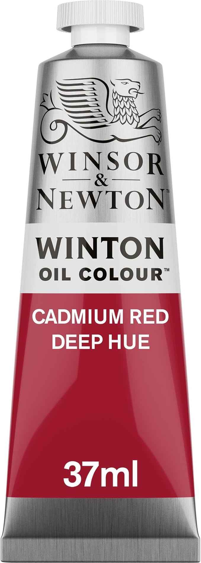 Winsor & Newton Winton Oil Color, 37ml (1.25-oz) Tube, Cadmium Red Deep Hue