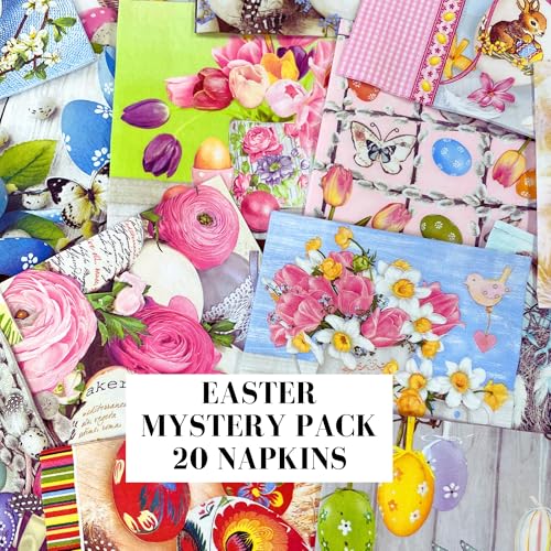 Mystery Pack Decoupage Paper Napkins (20 Count)