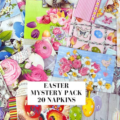 Mystery Pack Decoupage Paper Napkins (20 Count)