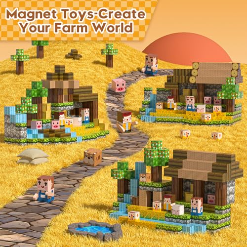 100pcs Magnetic Blocks (100 Count)