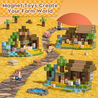 100pcs Magnetic Blocks (100 Count)