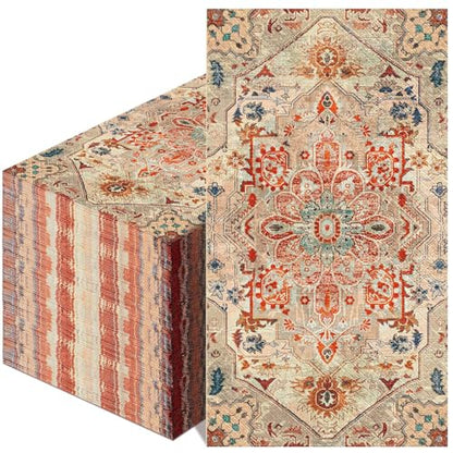 100 Pcs Boho Napkins Paper Guest Towels