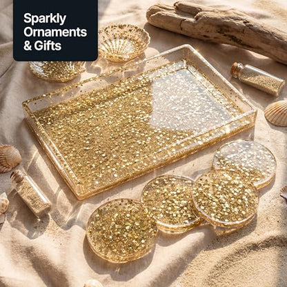 Craft Glitter Shaker Sand Gold 110g Super Chunky (3.8 Ounce)