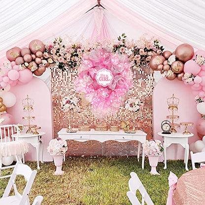 Pink Baby Ribbon for Baby Shower (30 Foot)