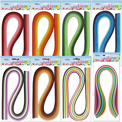 Paper Quilling Kit 960 Strips with 12 Tools