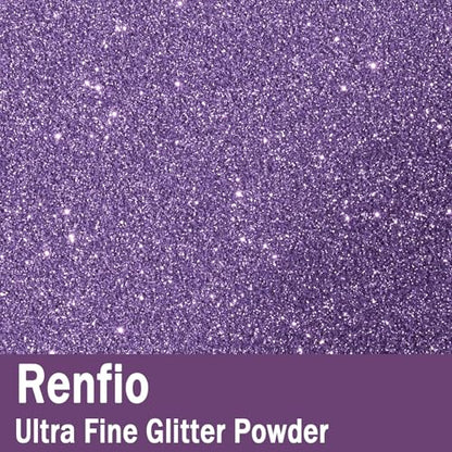 Ultra Fine Glitter Powder Metallic Resin Glitter 2.11 Oz