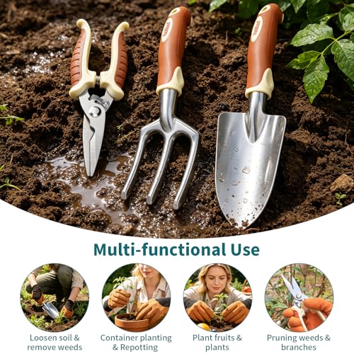 Brown Garden Tool Set 4 (4 Count)