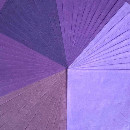 50 Sheets 6 x 6 Inches Natural Fiber Mulberry paper Sheets Square Origami Paper Arts Folding Craft, Decoration Paper, Square Folding Paper for DIY Crafts (Lavender Tone, 6x6 Inch) - Crafty Corner