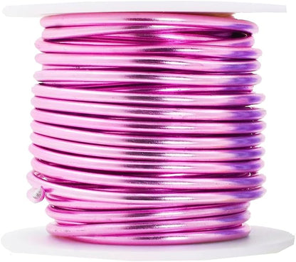 Mandala Crafts 2.5mm 10 Gauge Pastel Color Anodized Aluminum Wire for Sculpting, Armature, Jewelry Making, Gem Metal Wrap, Garden, Colored and Soft, 4 Rolls - Crafty Corner