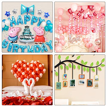 1600pcs Glue Point Clear Balloon Glue Removable Adhesive Dots Double Sided Dots of Glue Tape for Balloons Craft Glue Points Dots Sticky Dots or Wedding Decoration (1600 Count)