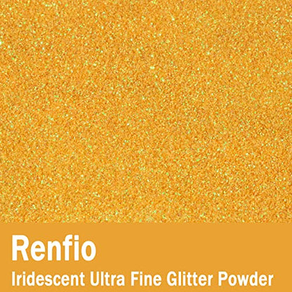 Iridescent Ultra Fine Glitter Powder Resin Supplies Glitters 1.94 Oz