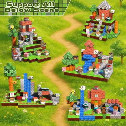 200 PCS Magnetic Blocks (32 Count)