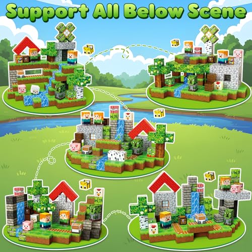 150PCS Magnetic Blocks (150 Count)