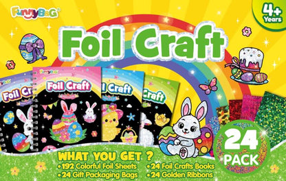 Foil Art Party Favors for Kids (24 Count)