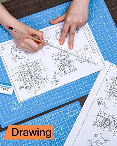 Density upgraded 9"x12" Self Healing Cutting Mat