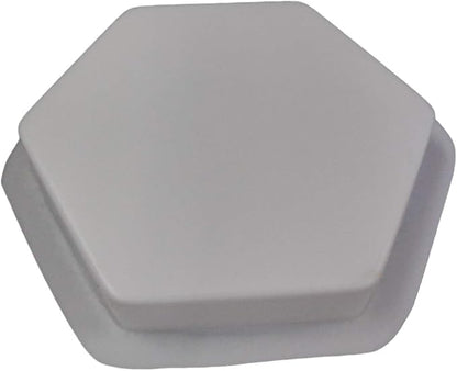 16 inch Plain Smooth Hexagon Plastic Craft Mold use with Concrete for Making into Stepping Stones 2033