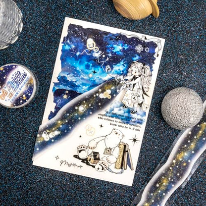 Galaxy Themed Washi Tape Set (5 Count)