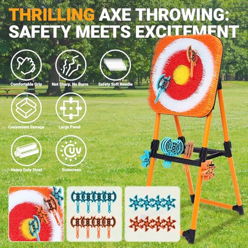 Axe Throwing Game for Backyard (16 Count)