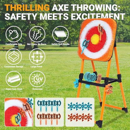 Axe Throwing Game for Backyard (16 Count)