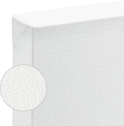 SoHo Urban Artist, 16x16 Heavyweight Stretched Cotton Canvas for Painting - 1.5" Deep- 3 Pack, Triple Primed, 100% Cotton Canvas, Archival, Universal Primed for Oil, Acrylic, Alkyd, Mixed Media