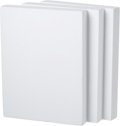 Crafare 3 Pack Craft Foam Blocks 16X12X2in Polystyrene Brick Rectangle for Arts School Projects Sculptures Floral Arrangements Modeling and Centerpieces