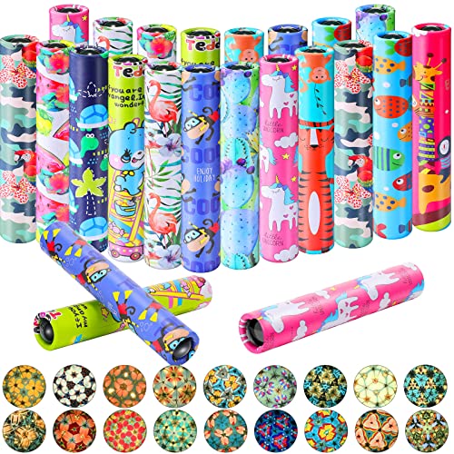 20 Pcs Classic Kaleidoscopes Educational Toys for Party Favors Fun Kaleidoscope Toy for Stock Stuffers Bag Fillers Birthday Party School Classroom Prizes (20 Count)