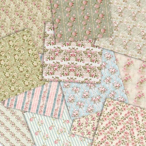 6in Flowers Scrapbook Paper Pad (24 Count)
