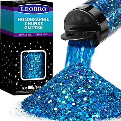 Blue Glitter 160G (5.64 Ounce)