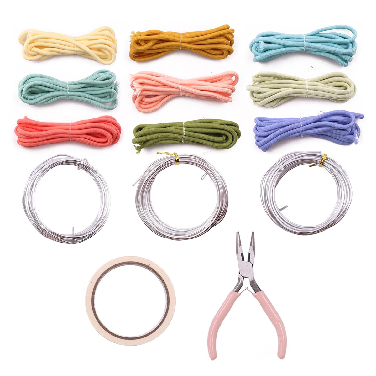 BoFUN Adult Teens Craft Kit for Women DIY Letter Flower- Wire Art Craft Set with 18 Templates, Wire, Knit Rope | Wedding Party Favors, Women Birthday, Mother’s Day Gifts, Handmade Home Decor (Love)