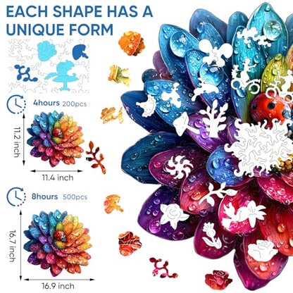 Wooden Puzzles (200 Count)