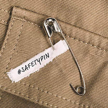 1.5Inch 38mm Safety Pins Bulk (500 Count)