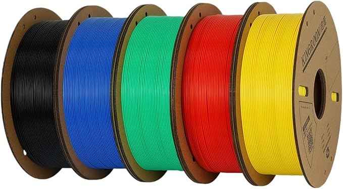 3KG PLA Filament 1.75mm 3D Printing Plastic Material No Bubble Multiple Color for 3D Printers 3D Pen(White)