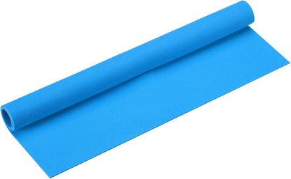 MECCANIXITY Foam Sheets Crafts 35x19 Inch 2mm EVA Craft Foam Paper Foam Sheets for Crafts Projects DIY Cosplay Modeling, Lake Blue