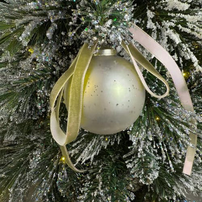 Olive Thin Velvet Ribbon