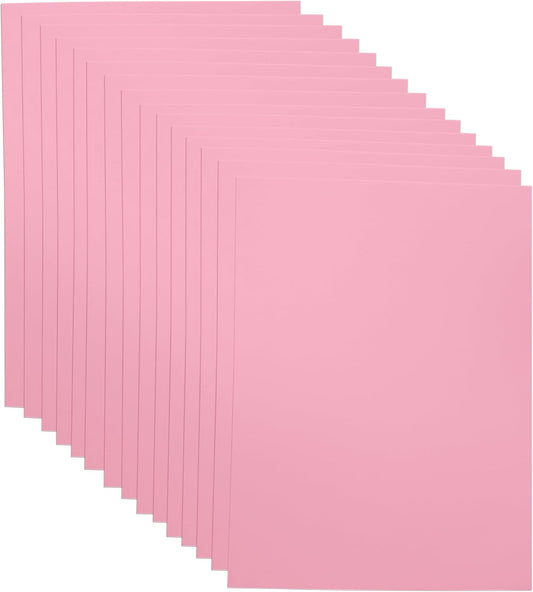 Pink EVA Foam Sheets for Crafts, 9 x 12 Inch, 2mm Thickness – Ideal for DIY Arts and Crafts, Foam Paper for Kids, Cosplay and Costumes - 15 Pack - Crafty Corner
