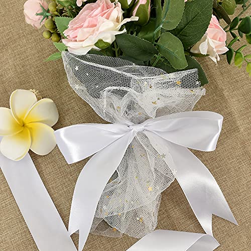 100 Yard White Satin Ribbon 1