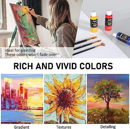 Acrylic Paint Set (48 Fl Oz)