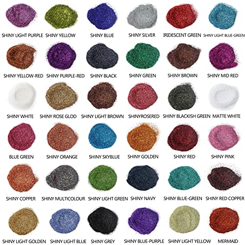 Mica Powder 108 Colors (50.4 Ounce)
